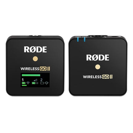 Rode Wireless GO II Single Channel Wireless Microphone System, Black (Model Number : Wireless Go II Single)