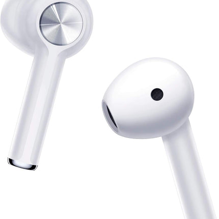 OnePlus Buds - True Wireless Earbuds with Charging Case, White - Fast Charging, Long Battery Life and Deep Bass