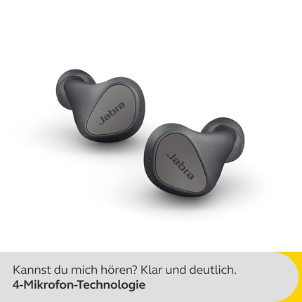 Jabra Elite 4 Wireless Earbuds | Active Noise Cancelling | Comfortable Bluetooth Earphones