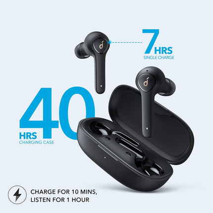 Anker Soundcore Life P2 Bluetooth Truly Wireless In-Ear Earbuds With Mic (Black)