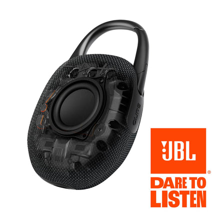 JBL Clip 5 - Ultra-Portable, Waterproof & Dustproof Bluetooth Speaker, Big Pro Sound with Punchy bass, Integrated Carabiner, Up to 12 Hours of Play, Made in Part with Recycled Materials (BRAND NEW/SEALED)