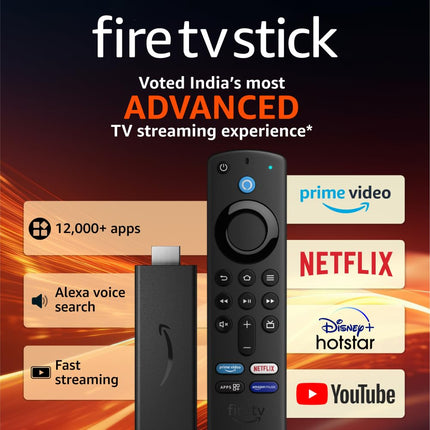 Amazon Fire TV Stick with Alexa Voice Remote (includes TV and app controls) | HD streaming device (USED)