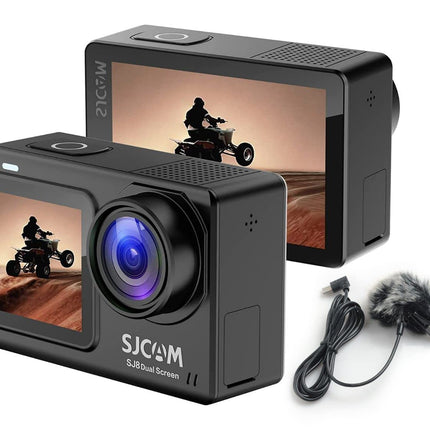 SJCAM SJ8 Dual Screen 4K/30fps Sports Action Camera with Mic