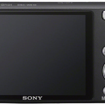 Sony Cyber-Shot DSC-W610 14.1MP Point and Shoot Camera (Black) with 4X Optical Zoom