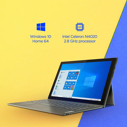 Lenovo Tab Ideapad Duet 3 26.16 cm (10.3 inch, 4 GB, 128 GB, Wi-Fi) with Bluetooth Keyboard and Digital Pen - Unboxify