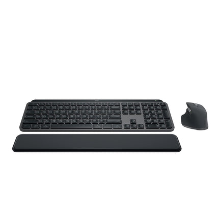 Logitech MX Keys S Combo with Free Adobe Subscription - Performance Wireless Keyboard and Mouse with Palm Rest, Customisable Illumination, Fast Scrolling, Bluetooth, USB C (BRAND NEW/SEALED)