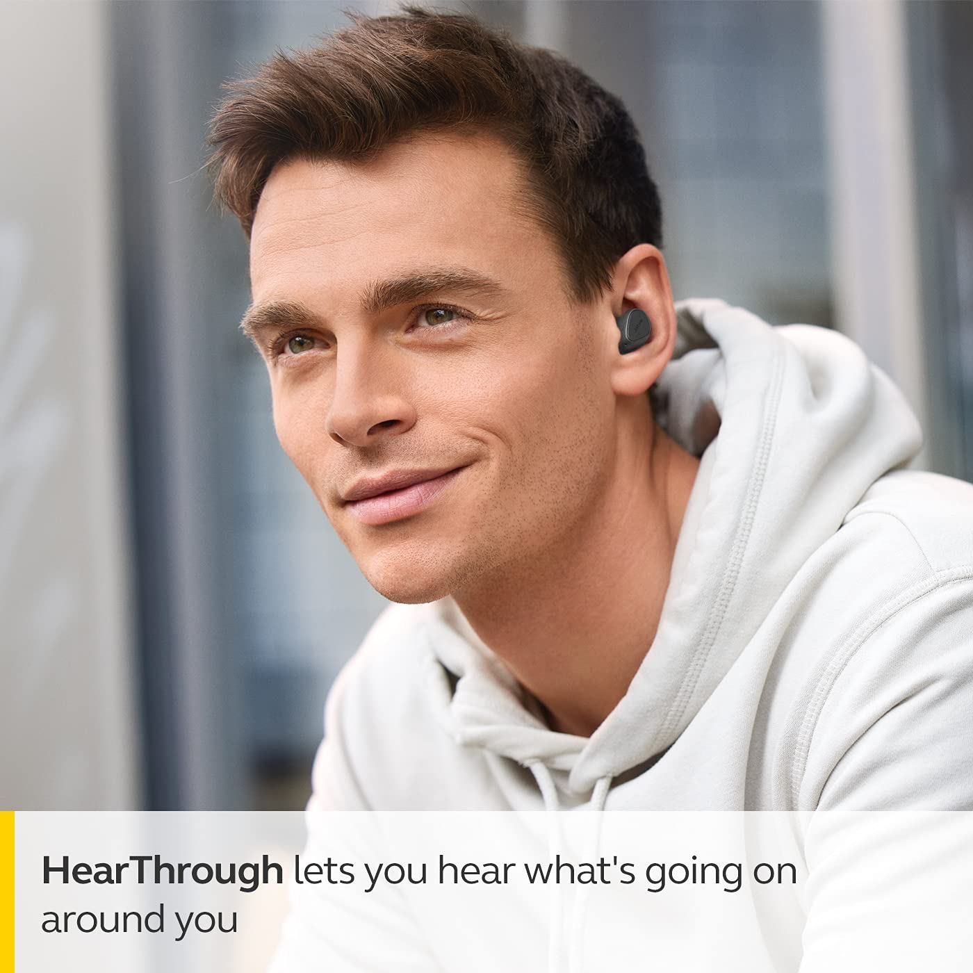  Jabra Elite 3 in Ear Wireless Bluetooth Earbuds – Noise  Isolating True Wireless Buds with 4 Built-in Microphones for Clear Calls,  Rich Bass, Customizable Sound, and Mono Mode - Light Beige : Electronics