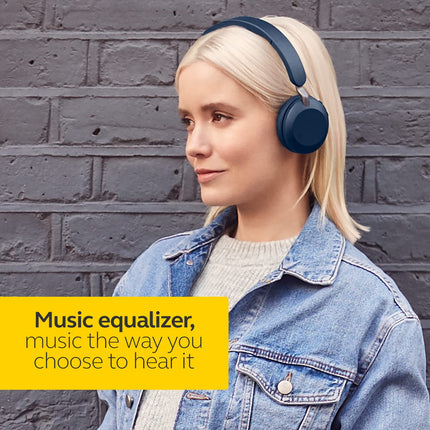 Jabra Elite 45h, On Ear Wireless Headphones with Mic