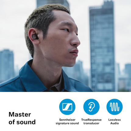 Sennheiser MOMENTUM True Wireless 4 with Bluetooth5.4 and future-ready AURACAST technology (BRAND NEW/SEALED)