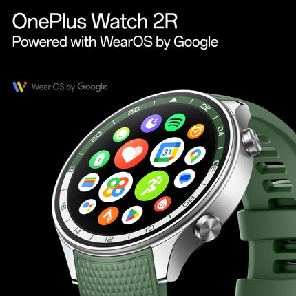 OnePlus Watch 2R with Wear OS 4 by Google (Forest Green) (BRAND NEW/SEALED)