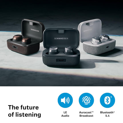 Sennheiser MOMENTUM True Wireless 4 with Bluetooth5.4 and future-ready AURACAST technology (BRAND NEW/SEALED)