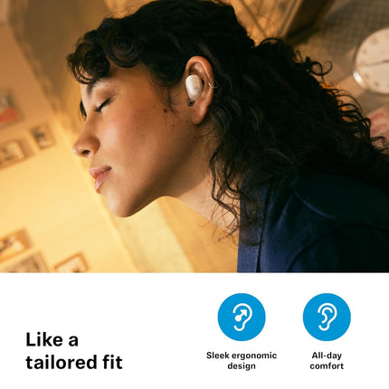 Sennheiser Accentum True Wireless in Ear Earbuds with Bluetooth 5.3 & Auracast Technology,Crystal-Clear Sound,28 Hr Battery,Touch Interface,Hybrid ANC,IP54 Black