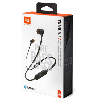 JBL Tune 110BT Bluetooth Wireless in Ear Earphones with Mic (Grey)