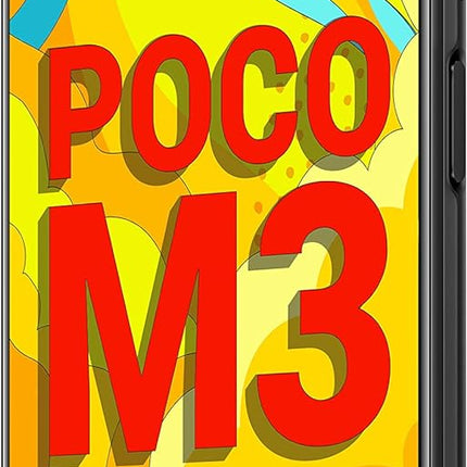 POCO M3 (Power Black, 6GB RAM, 64GB Storage) (Compatible Box)