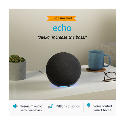 Amazon Echo Dot (4th Gen) | Smart speaker with Alexa