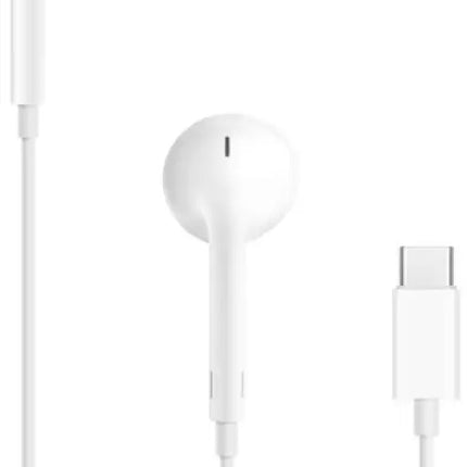 Apple EarPods (USB-C) Wired Headset  (White, In the Ear)