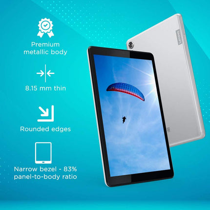 Lenovo Tab M8 (2nd Gen) FHD (8-inch/20.3 cm, 4GB, 64GB, WiFi Only) Platinum Grey - Grabgear.in