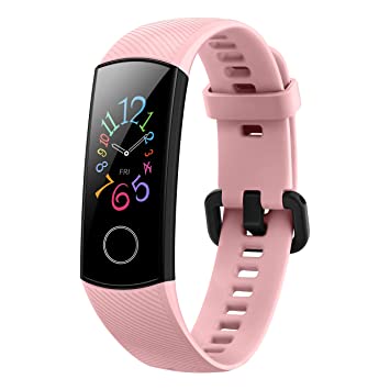 Honor Band 5 (MeteoriteBlack)- Waterproof Full Color AMOLED Touchscreen,  SpO2 (Blood Oxygen), Music Control, Watch Faces Store, up to 14 Day Battery  Life : : Electronics